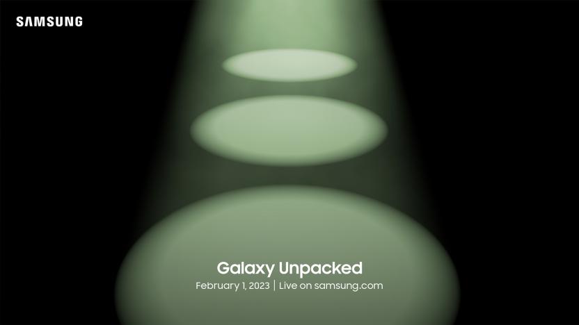 Samsung Galaxy Unpacked 2023 event invitation