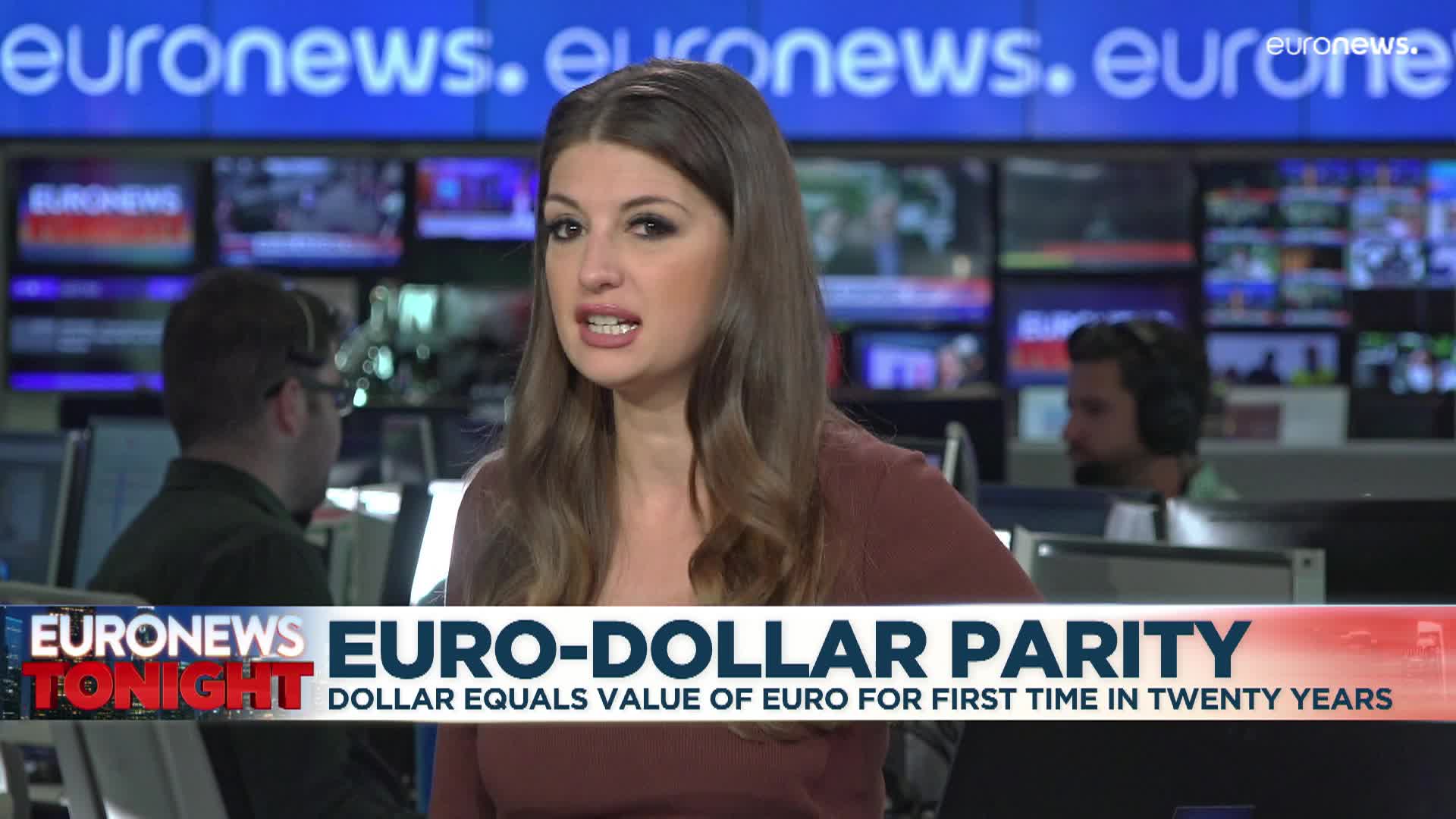 The euro and the dollar are a penny away from parity for the first time in  20 years : r/worldnews