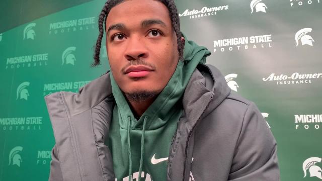 New Michigan State football RB Jaren Mangham's 'tremendous' relationship with Mel Tucker