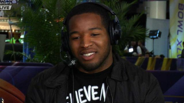 Alfred Morris on Adrian Peterson