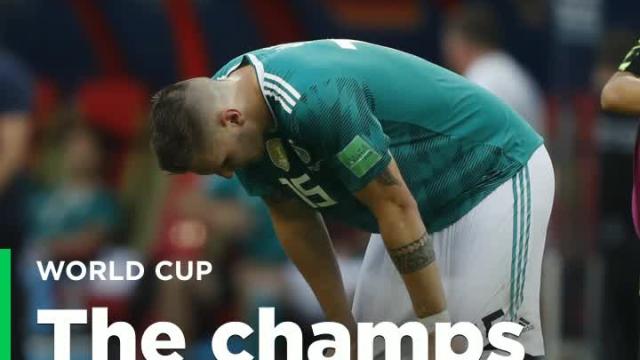 Germany eliminated from 2018 World Cup after loss to South Korea