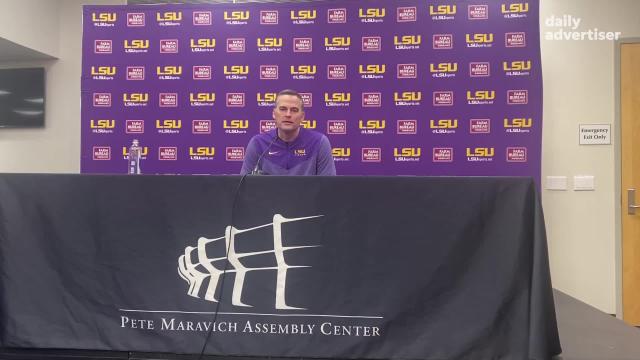 LSU basketball coach Matt McMahon discusses how the Tigers plan on improving this season