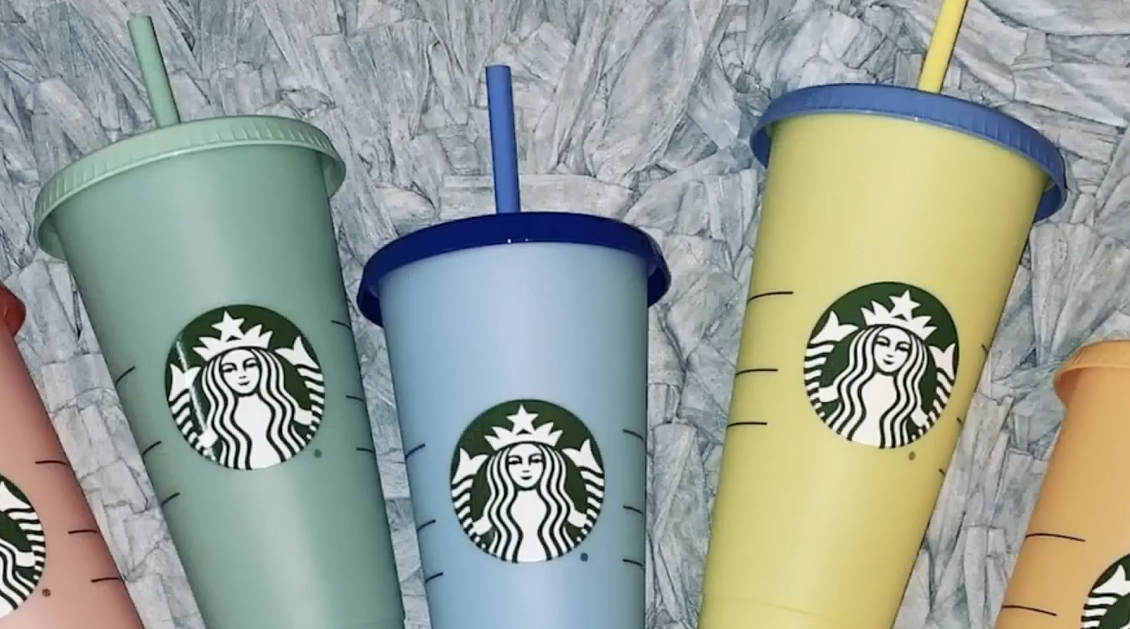 Starbucks releases color-changing cups Video