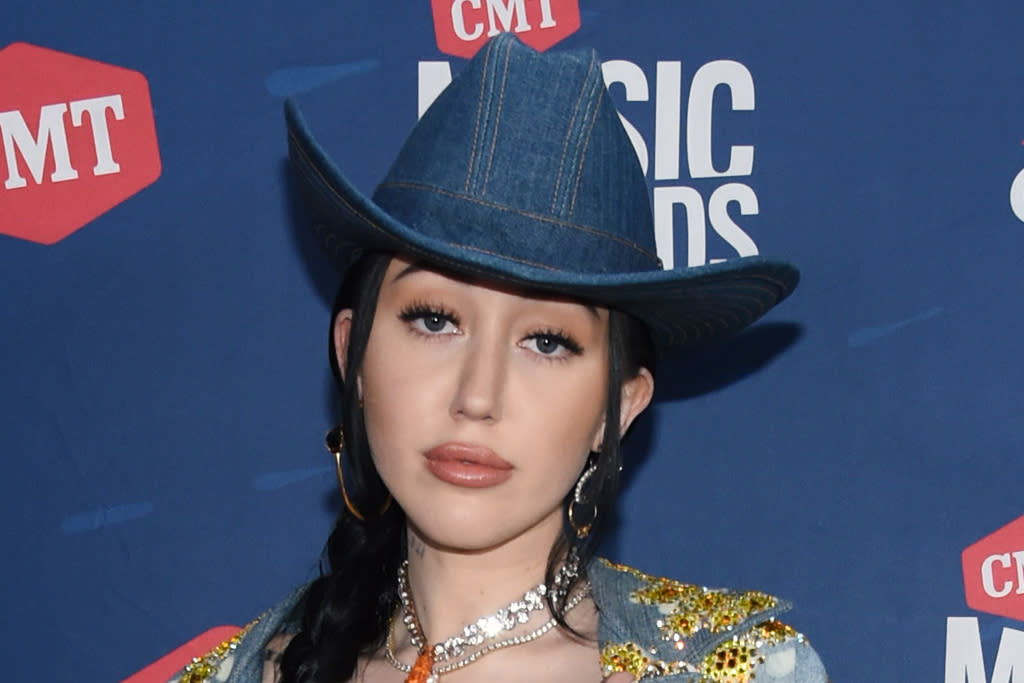 Noah Cyrus Goes Cowgirl-Chic in Head-to-Toe Denim at the CMT Music Awards