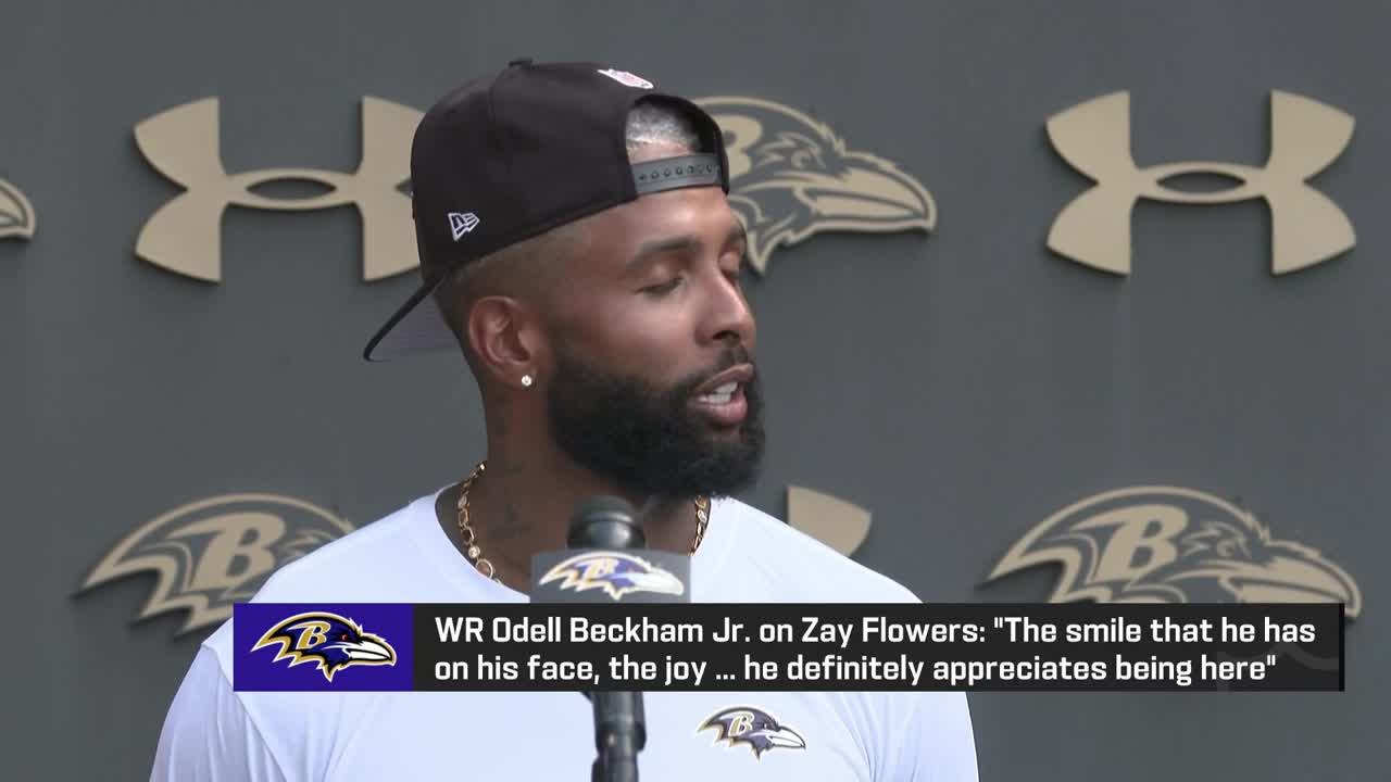 Ravens' Odell Beckham Jr. stepping into mentor role for promising