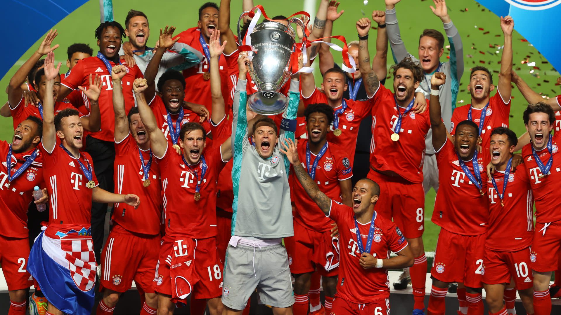 Bayern Munich wins sixth UEFA Champions League