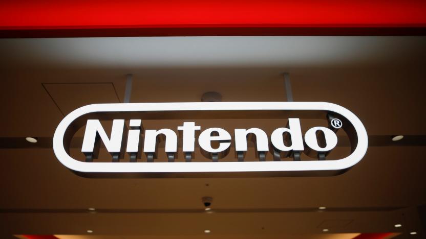 The logo of the Nintendo is displayed at Nintendo Tokyo, the first-ever Nintendo official store in Japan, at at SHIBUYA PARCO department store and shopping mall complex, during a press preview in Tokyo, Japan November 19, 2019.  REUTERS/Issei Kato