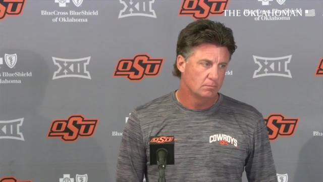 Mike Gundy says Oklahoma State's depth will be key against Texas Tech