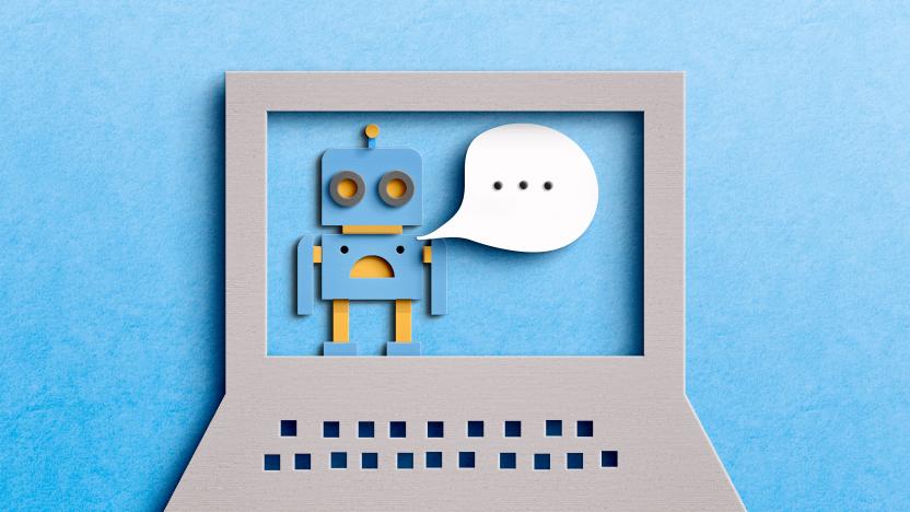 Artificial Intelligence - Chatbot concept