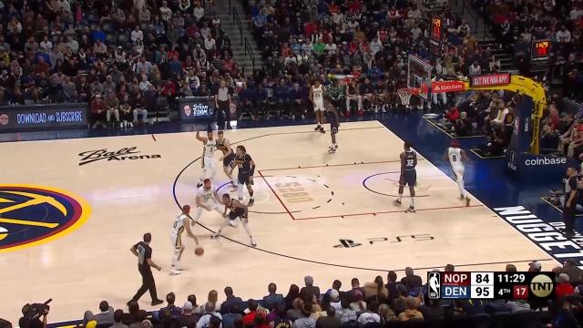 Bruce Brown with a dunk vs the New Orleans Pelicans