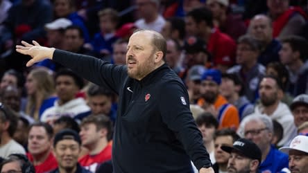 Tom Thibodeau questions 'marginal contact on' Joel Embiid in Knicks' Game 3 loss at 76ers