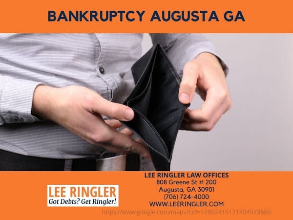 Lee Ringler Law Offices Discusses Bankruptcy In Augusta, GA