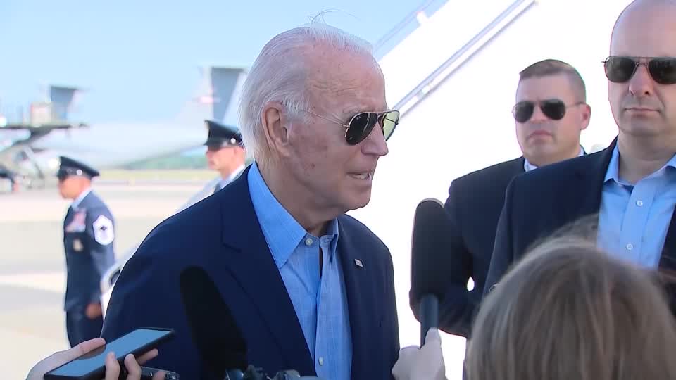 Biden Says Not Worried By Chinese Military Maneuvers