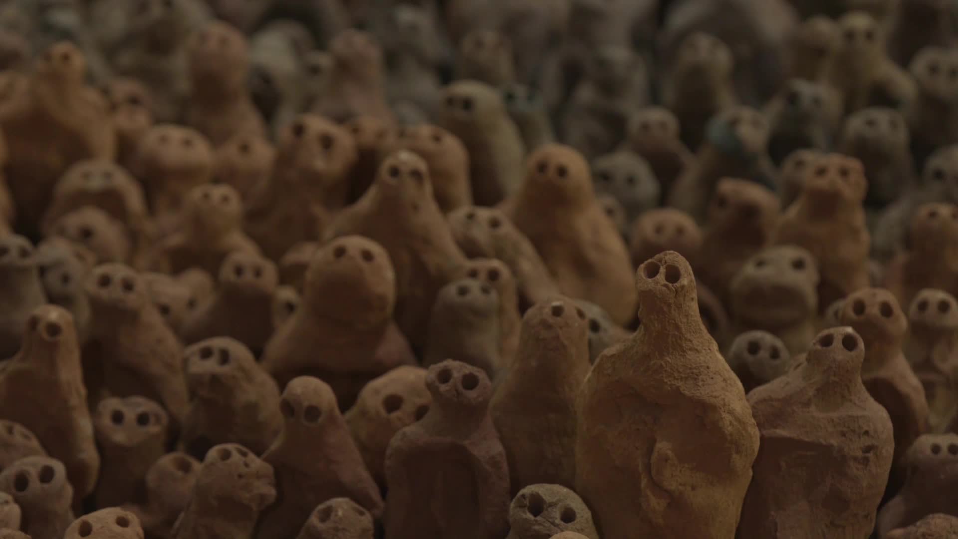 Antony Gormley's 40,000 tiny terracotta figures are back on display - Yahoo News UK