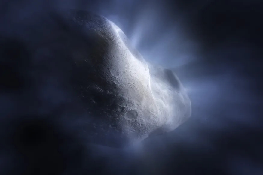 Comet 238P/read artist's rendition