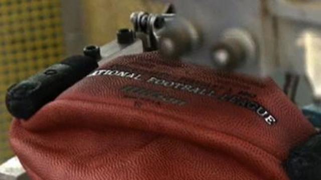 Raw: Wilson Workers Make Super Bowl Balls