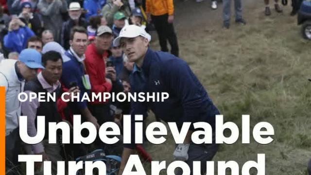 Jordan Spieth's impossible-to-believe 5-hole stretch at The Open