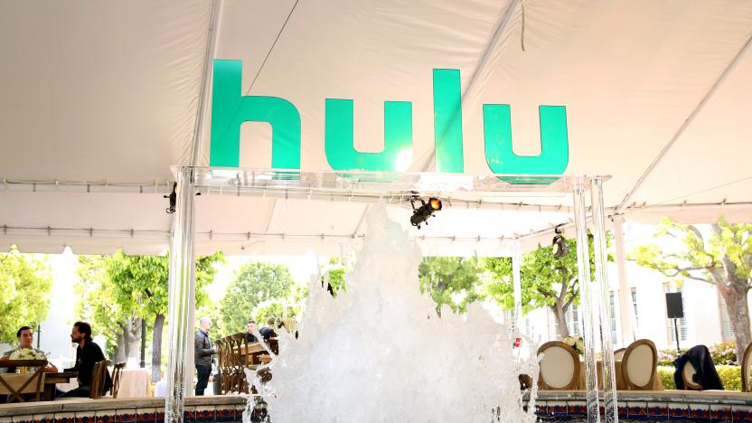 HOLLYWOOD, CALIFORNIA - APRIL 07: Signage is seen at the 2019 Deadline Contenders Hulu Reception at Paramount Theater on the Paramount Studios lot on April 07, 2019 in Hollywood, California. (Photo by Rachel Murray/Getty Images for Hulu)