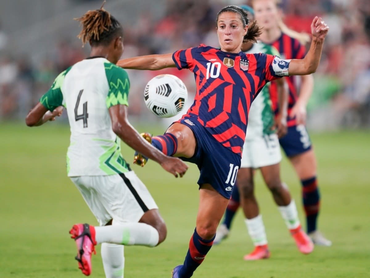 The undefeated US women’s national team continues