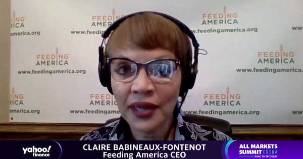 Feeding America CEO Claire Babineaux-Fontenot on food insecurity - Yahoo TV