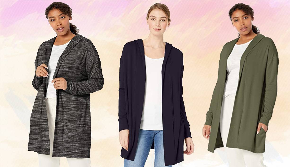 Amazon’s top-rated cardigan is perfect for chilly fall weather: 'Soooo soft, I just want to live in it!' - Yahoo Sports