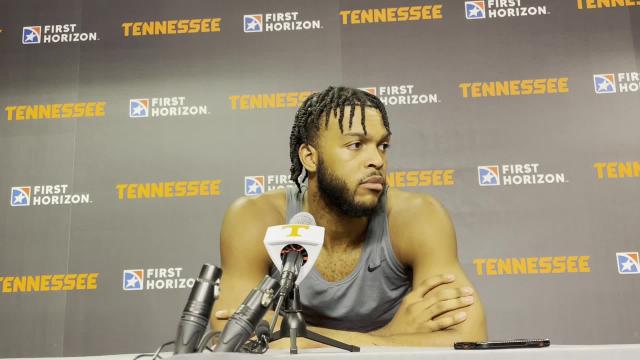 Tennessee basketball's Josiah-Jordan James on his injury, return