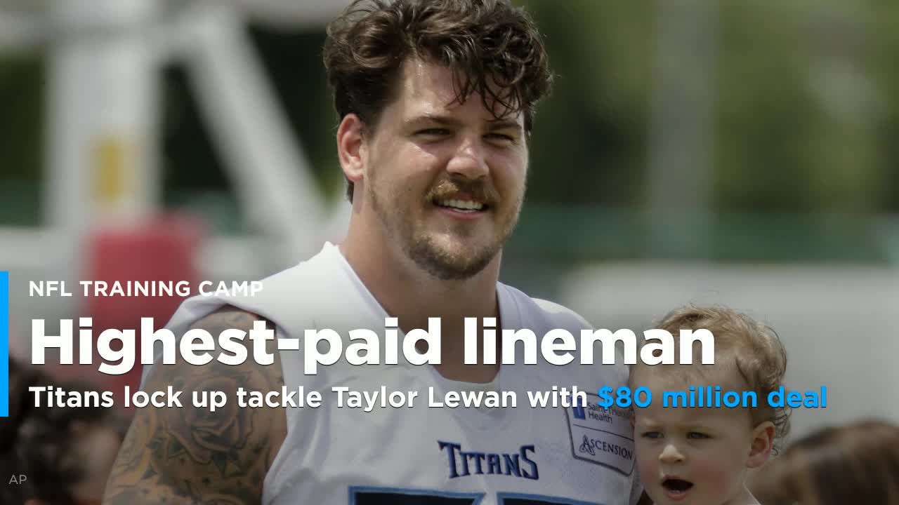 Tennessee Titans LT Taylor Lewan to report to training camp 