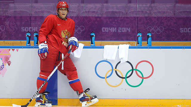 Alex Ovechkin on Olympic pressure