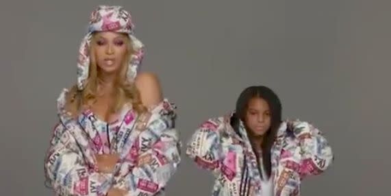 Blue Ivy 'Inserted Herself' Into Beyoncé's Photo Shoot And This Is The ...