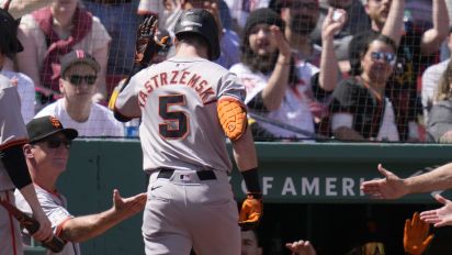 Associated Press - A visit from “Papa Yaz” before the game and a home run during it made for a memorable afternoon for Giants outfielder Mike Yastrzemski.  The grandson of Hall of Famer Carl