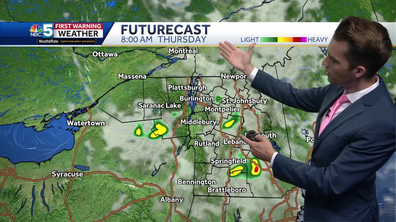 Video: Beautiful Tuesday, then more showers to come (8-12-24)