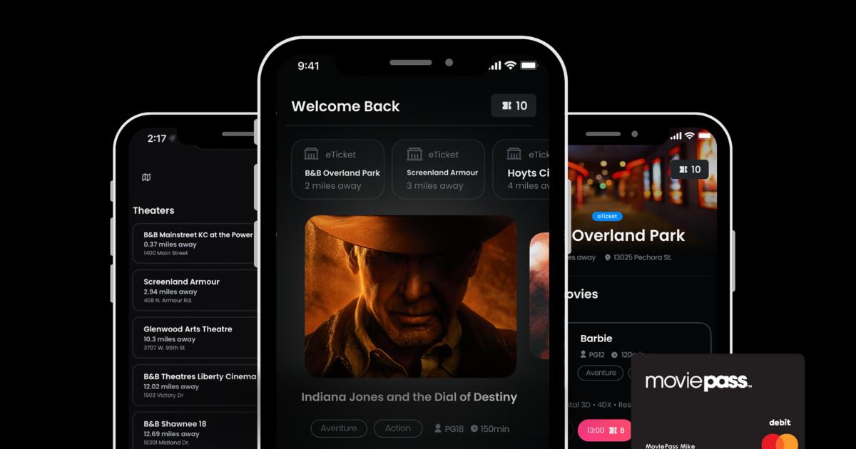 MoviePass relaunches nationwide with a new pricing model