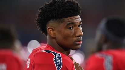 Getty Images - BOCA RATON, FLORIDA - NOVEMBER 09: Terique Owens #18 of the Florida Atlantic Owls looks on during the game against the FIU Golden Panthers in the second half at FAU Stadium on November 09, 2019 in Boca Raton, Florida. (Photo by Mark Brown/Getty Images)