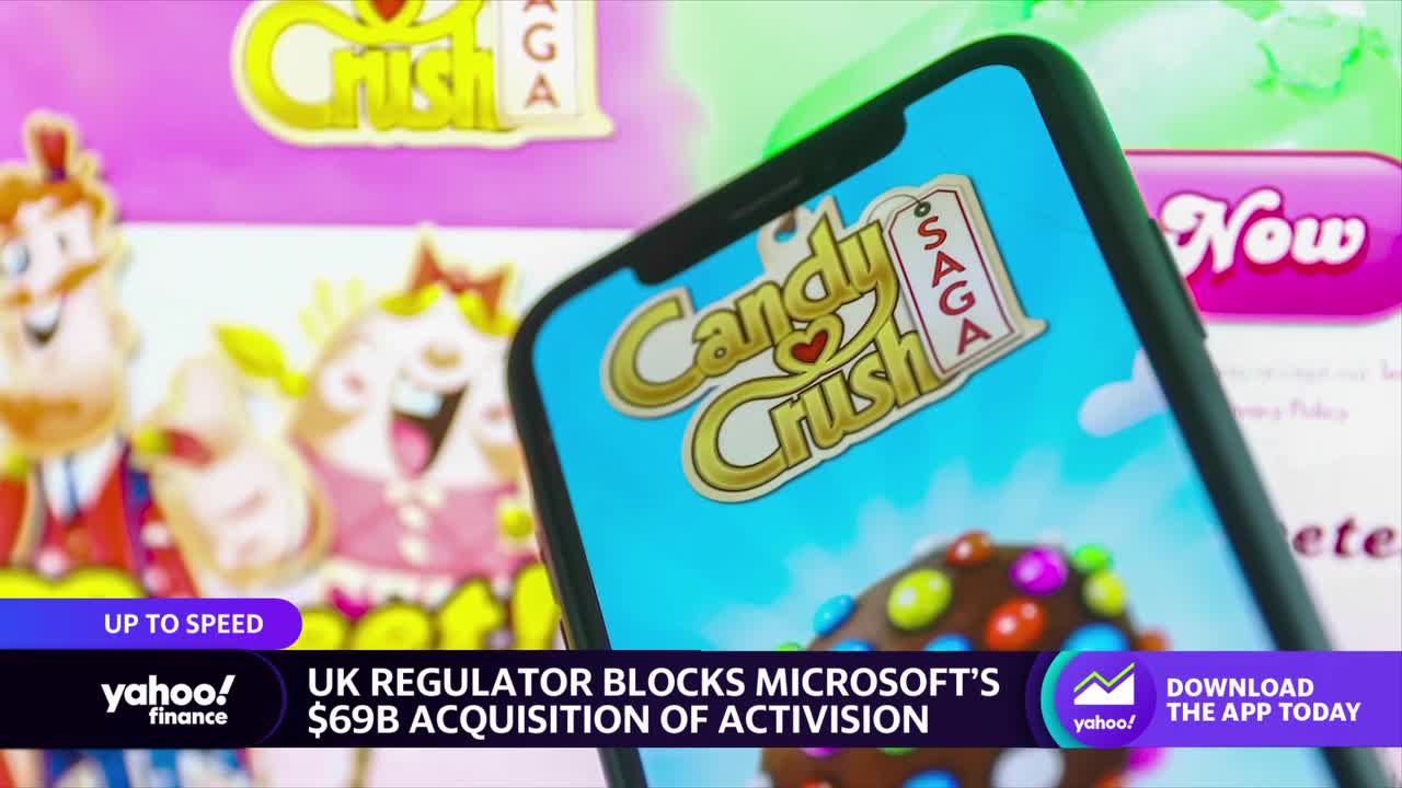 UK regulator blocks Microsoft's acquisition of Activision