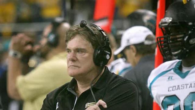 Coastal Carolina coach Joe Moglia will miss 2017 season due to health issues