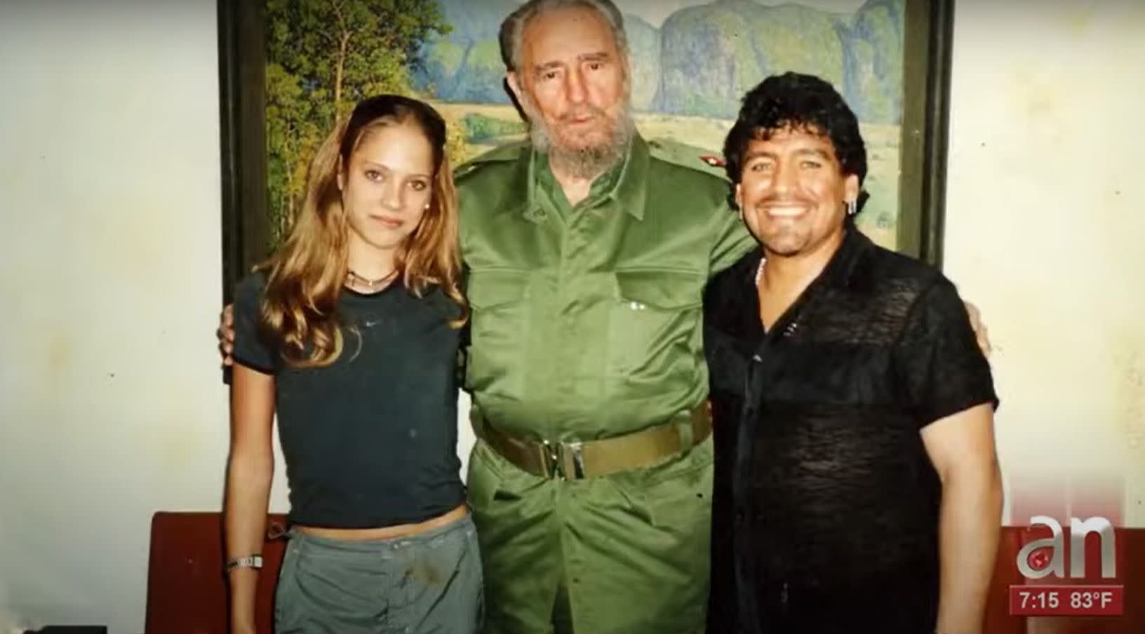 Mavys Álvarez, la novia menor de edad de Diego Maradona, reveló los dos favores que el Diez le pidió a Fidel Castro