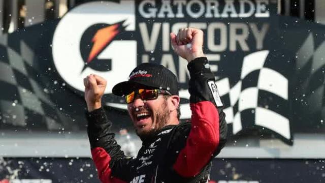 Martin Truex Jr. saves just enough gas to edge Matt Kenseth at Watkins Glen