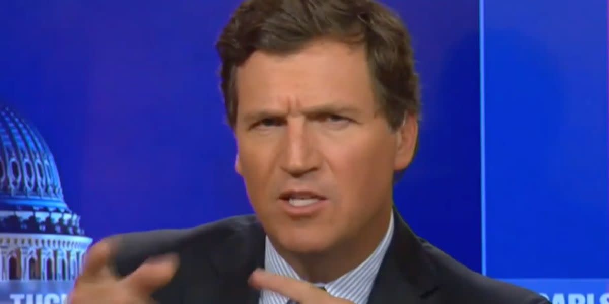 Tucker Carlson Takes The Cake With Dumb New Conspiracy Theory #news