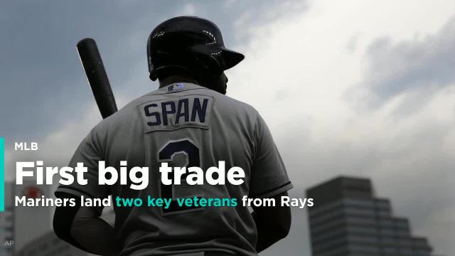 Mariners land two key veterans from Rays