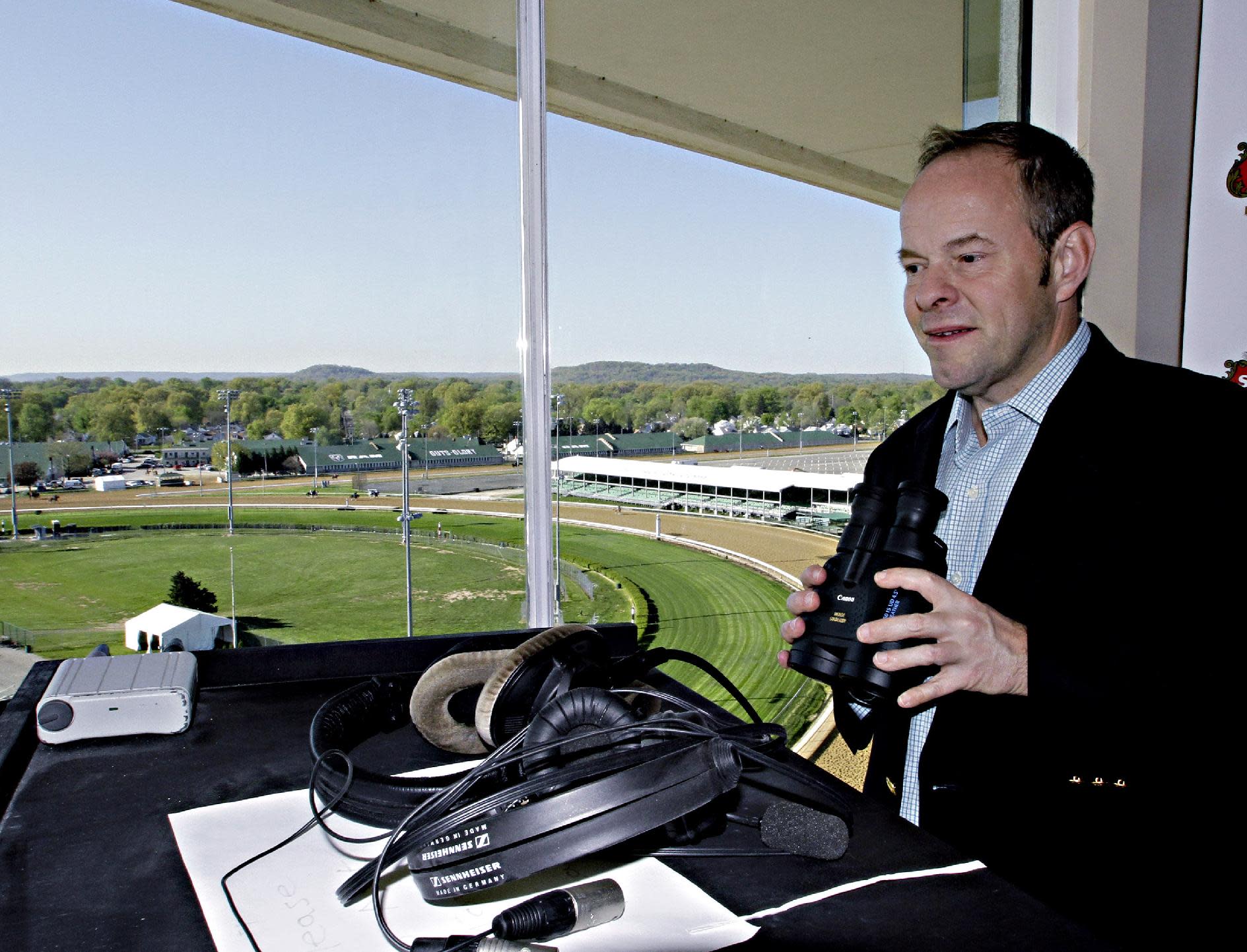 Announcer relishes role as voice of Kentucky Derby