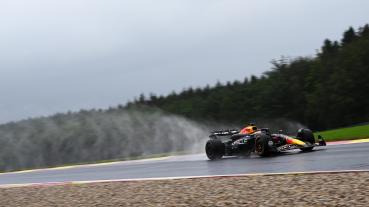 比利時GP自由練習三Verstappen雨中最快Stroll撞車