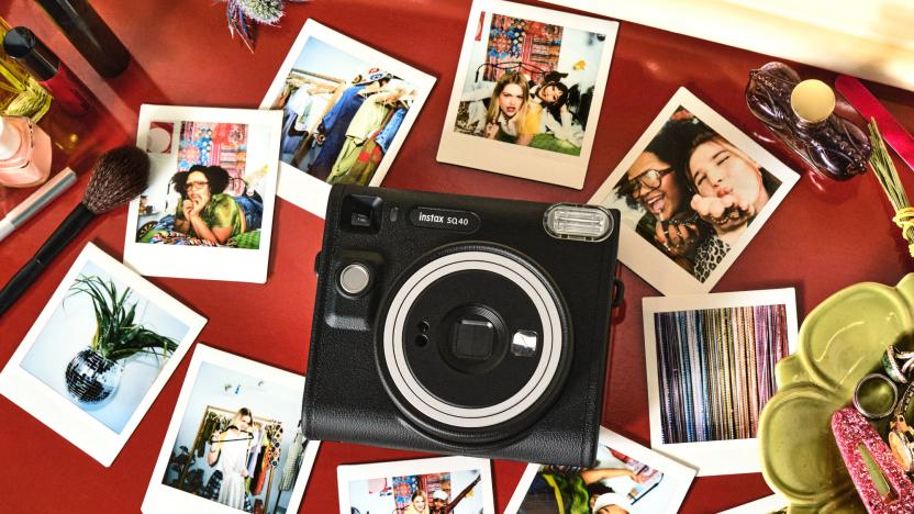 Fujfilm's Instax SQ40 marries retro charm with larger square film