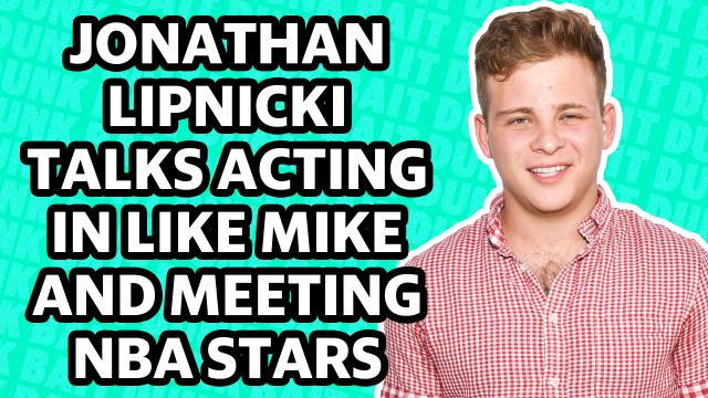 Jonathan Lipnicki Talks Acting in Like Mike and Meeting NBA Stars