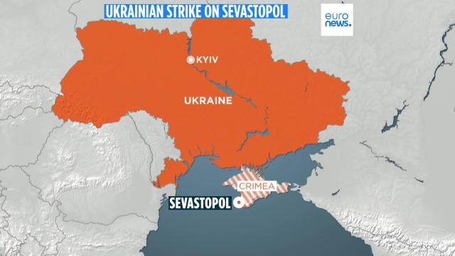 Crimea | Un misil ucraniano golpea el edificio del Estado Mayor de la Flota  rusa del Mar Negro