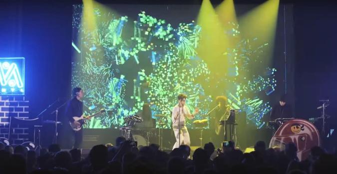 Watch how Neon Indian used Kinect for its latest concert