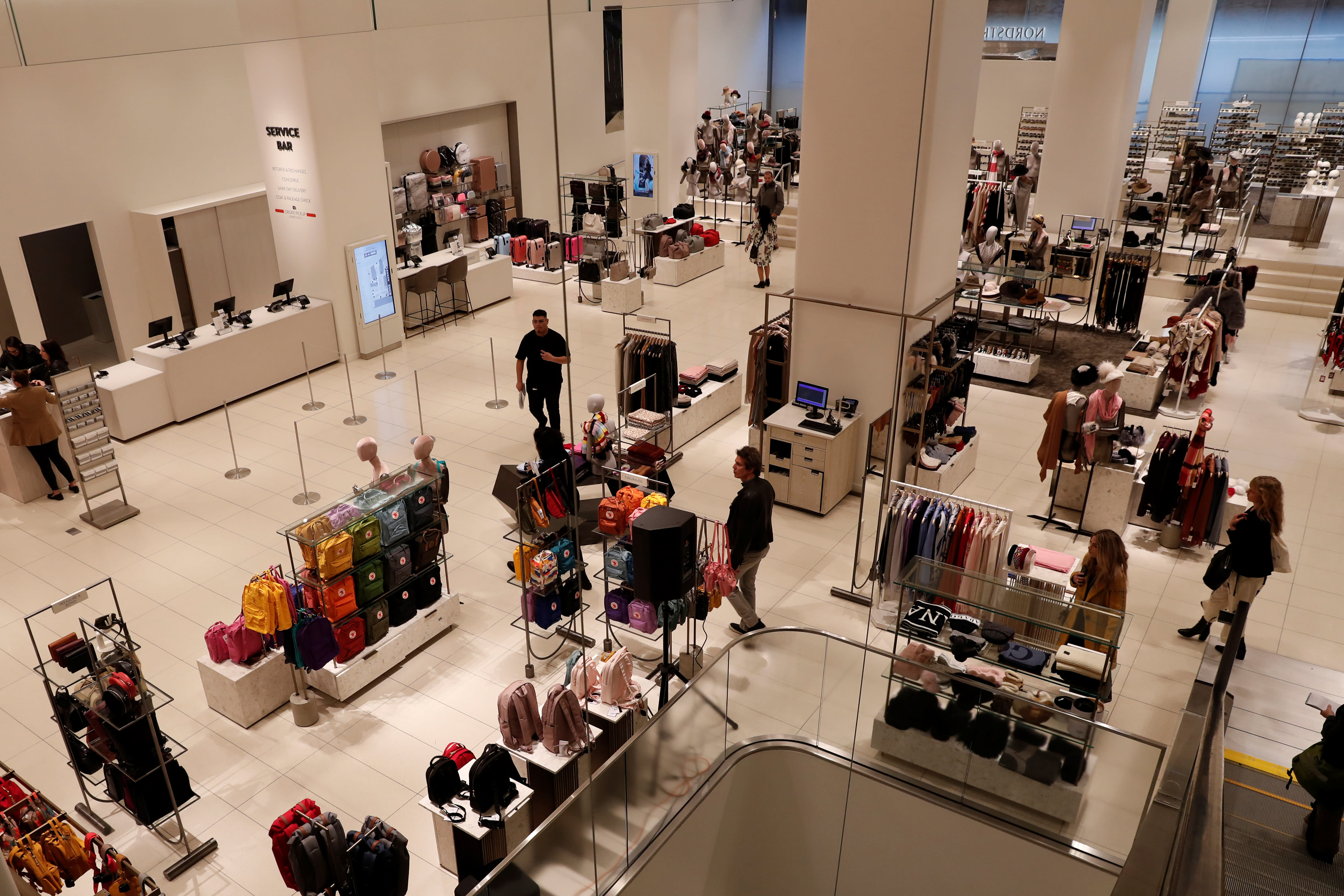 Inside Nordstrom's 7-story flagship NYC store, where digital retail meets  physical brick-and-mortar – GeekWire