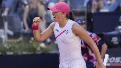 Australian Associated Press - Poland's world No.1 Iga Swiatek has beaten Coco Gauff for the 10th time in 11 matches to reach the final of the Italian Open in