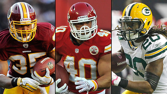 Running backs with rising value