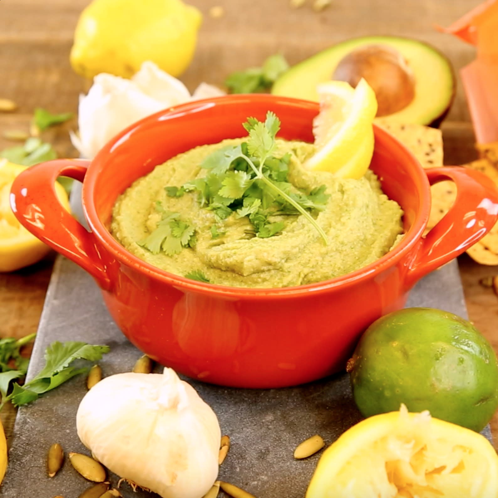 This jalapeño hummus recipe is the only solution for a hot summer