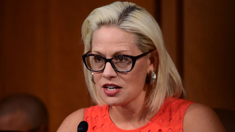 Sinema Criticizes Biden Admin on the Border: 'This Is a Crisis; We All Know It'